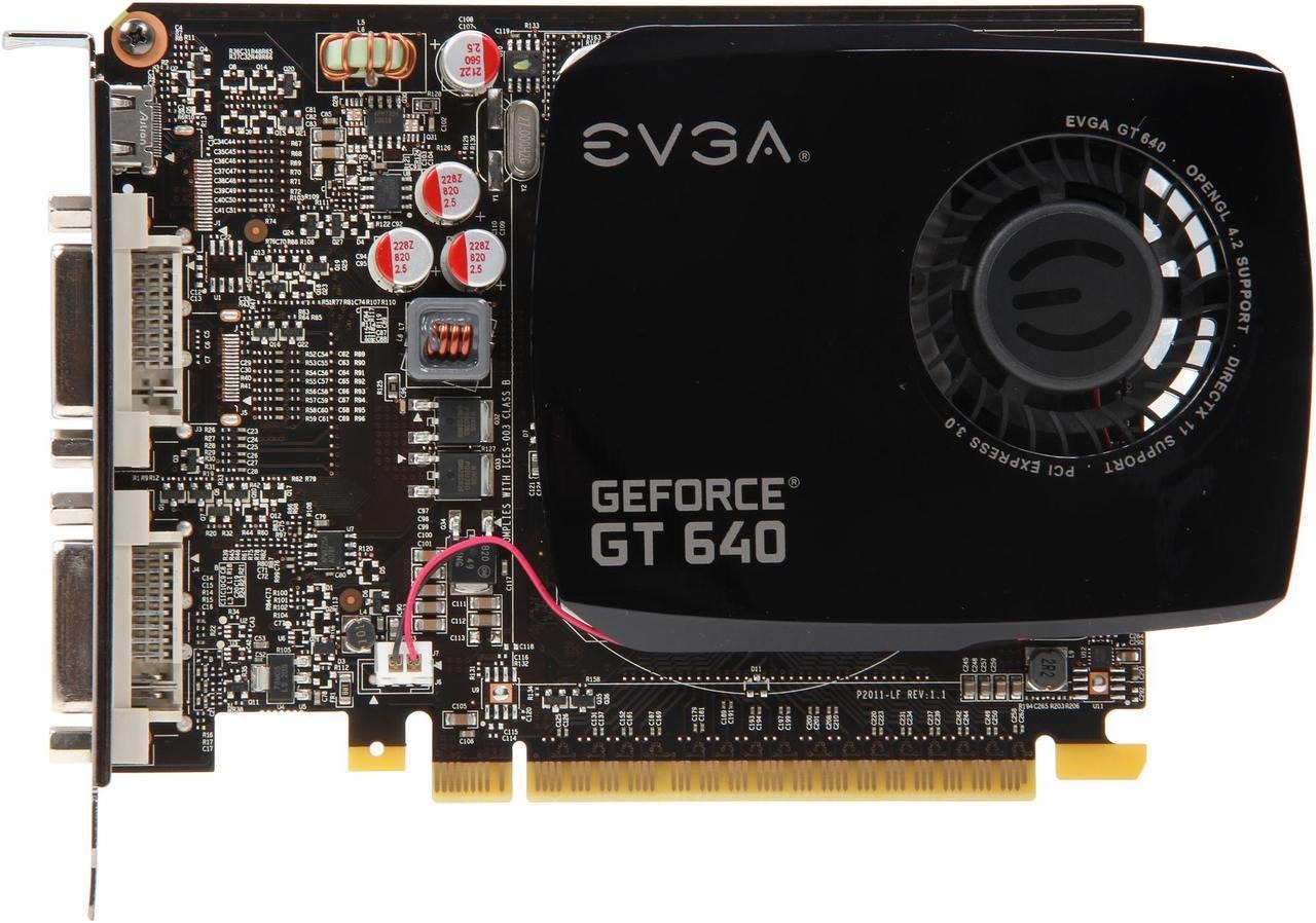 EVGA GeForce GT 640 4GB DDR3 128Bit Video Graphics Card - mbatraders (1)