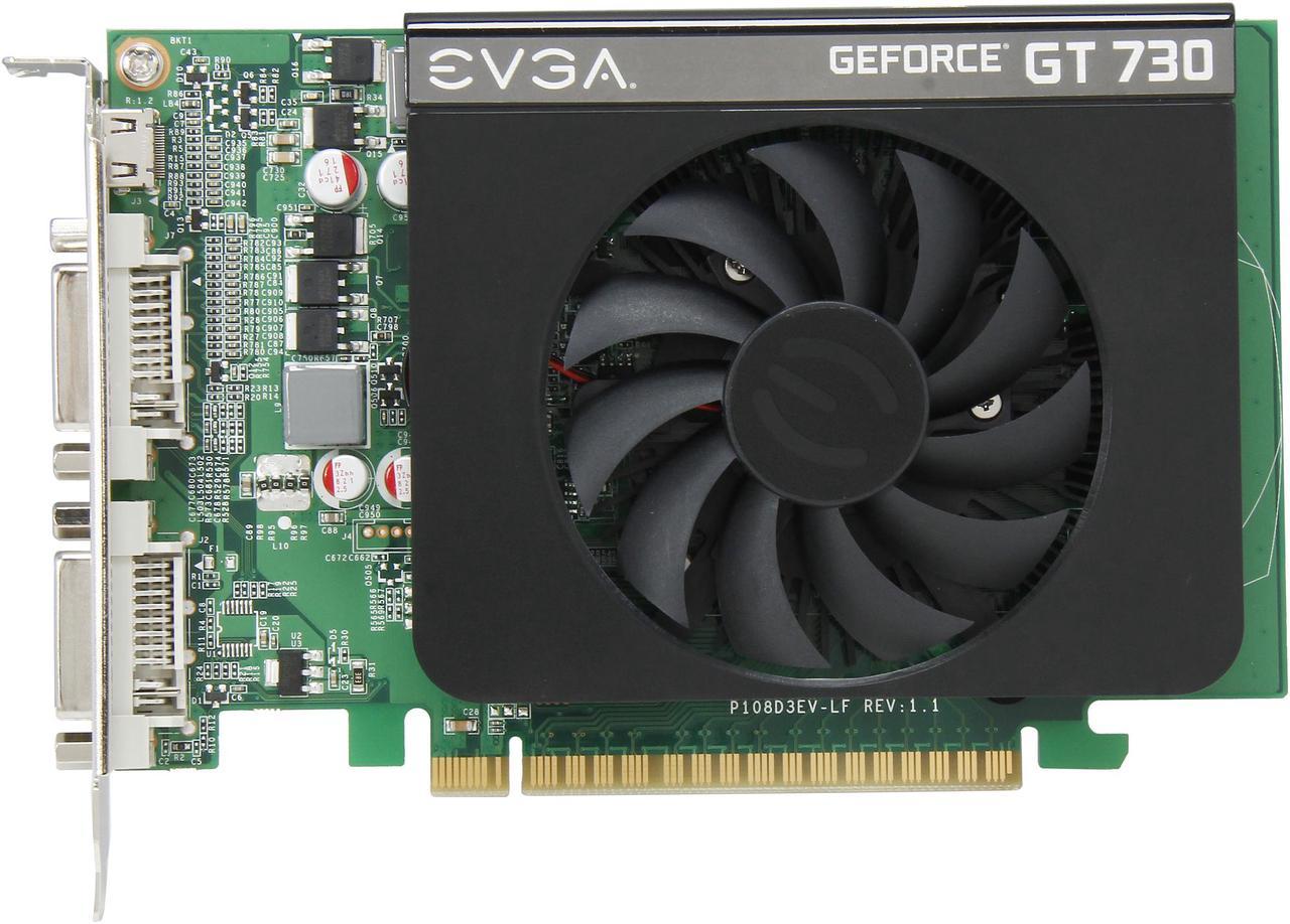 EVGA GeForce GT 730 1GB DDR3 128-Bit Graphics Card - mbatraders (1)
