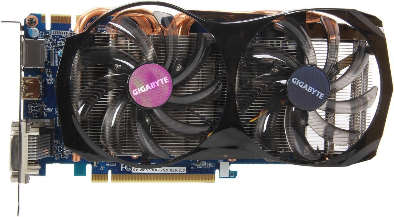 GIGABYTE GeForce GTX 650 Ti BOOST 2GB GDDR5 PCI Express 3.0 Video Graphics Card - mbatraders (1)