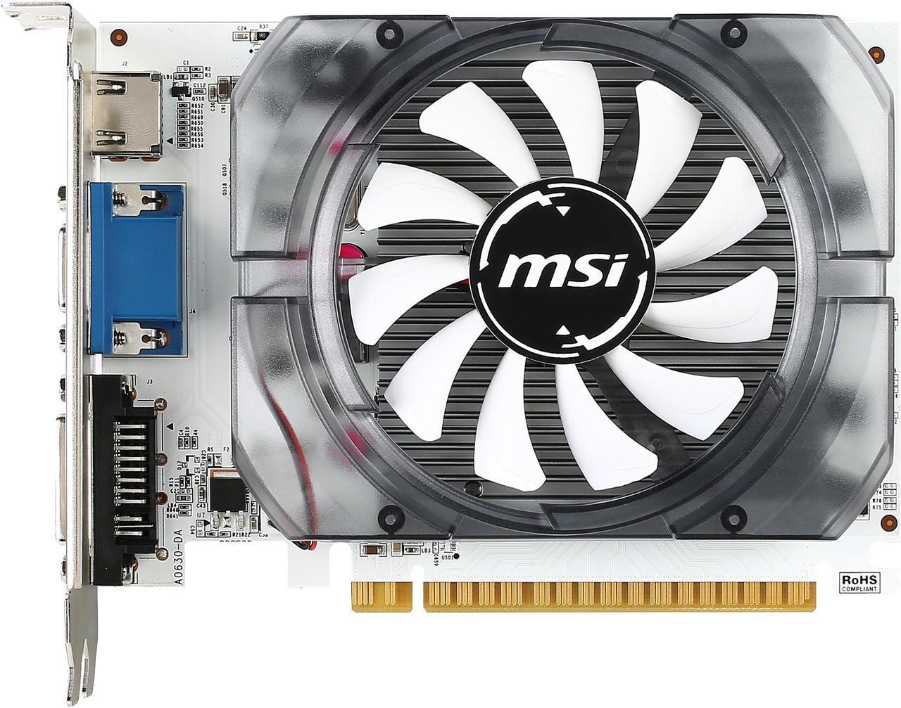 MSI GeForce GT 730 2GB DDR3 PCI Express 2.0 x16 ATX Video Graphics Card - mbatraders (1)