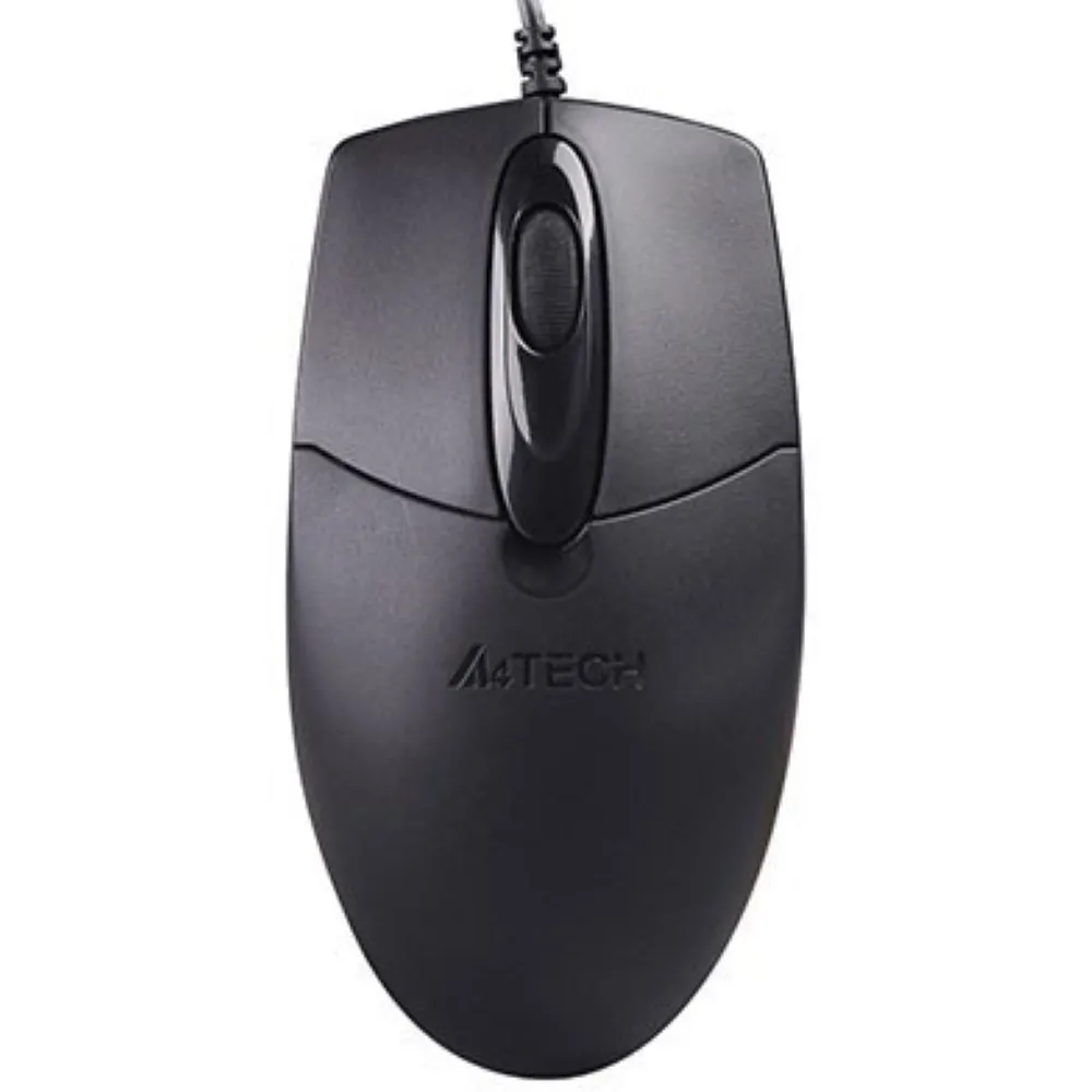 Best Price A4Tech OP-720S Wired Silent Click Mouse Black In Pakistan - mbatraders (1)