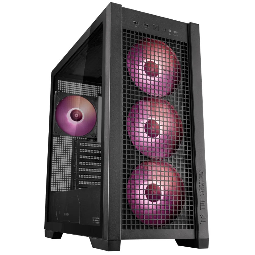 Best Price ASUS TUF GT302 ARGB Mid-Table Gaming PC Case In Pakistan - mbatraders (1)