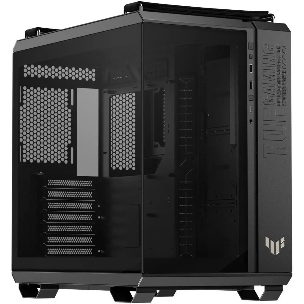 Best Price ASUS TUF GT502 Horizon ATX Mid-Tower Gaming PC Case Black In Pakistan - mbatraders (1)