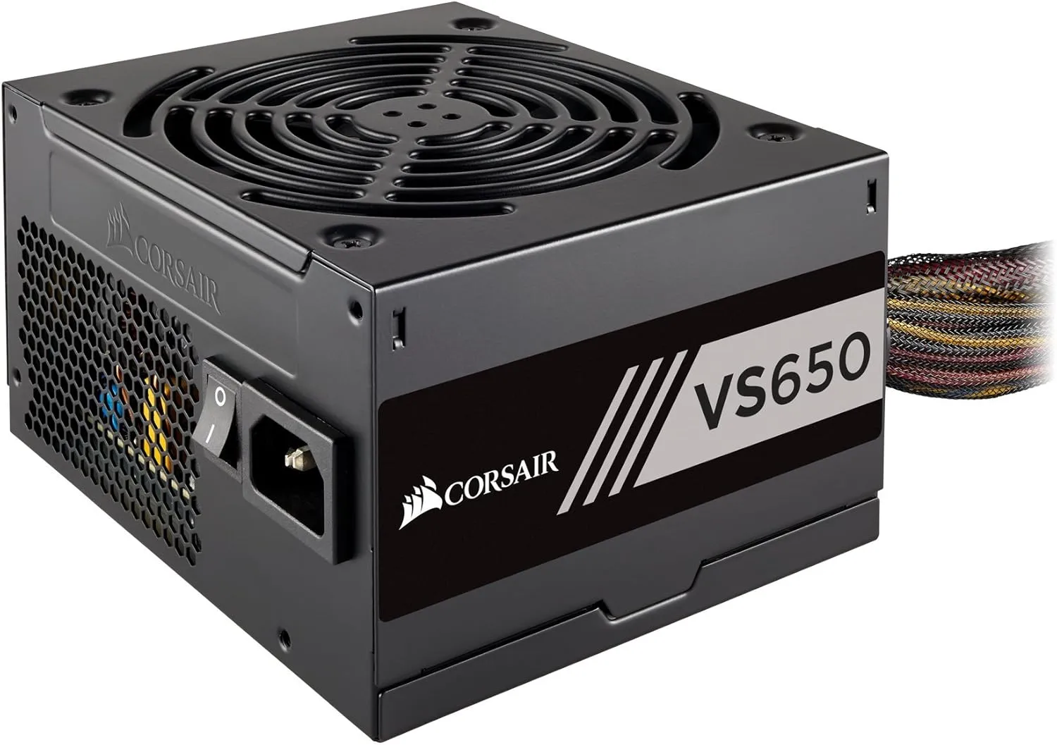 Best Price CORSAIR VS650 650 Watt 80+ White Certified Non-Modular Power Supply In Pakistan - mbatraders (1)