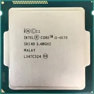 Best Price Core i5 4670 4th Gen 3.4 GHz Upto 3.8 GHz LGA 1150 Socket Desktop Processor In Pakistan - mbatraders (1)