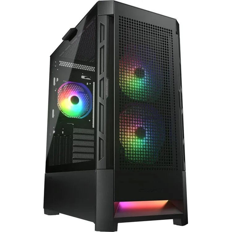 Best Price Cougar DuoFace RGB Mid Tower 2 Type Front Panels (Black) In Pakistan - mbatraders (1)