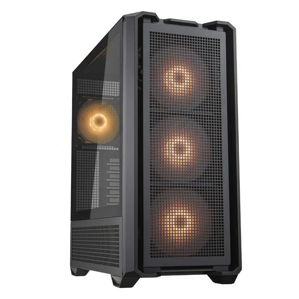 Best Price Cougar MX600 RGB Mid-Tower Gaming PC Case In Pakistan - mbatraders (1)