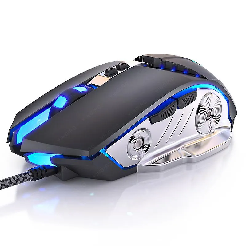 Best Price E-Sports G3pro 7 Button 3200 Dpi RGB Silent Wired Gaming Mouse In Pakistan - mbatraders (1)