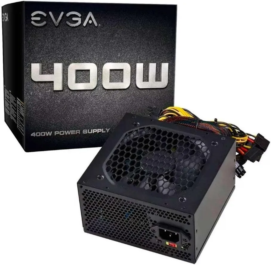 Best Price EVGA 400 N1 400W Gaming PC Power Supply In Pakistan - mbatraders (1)