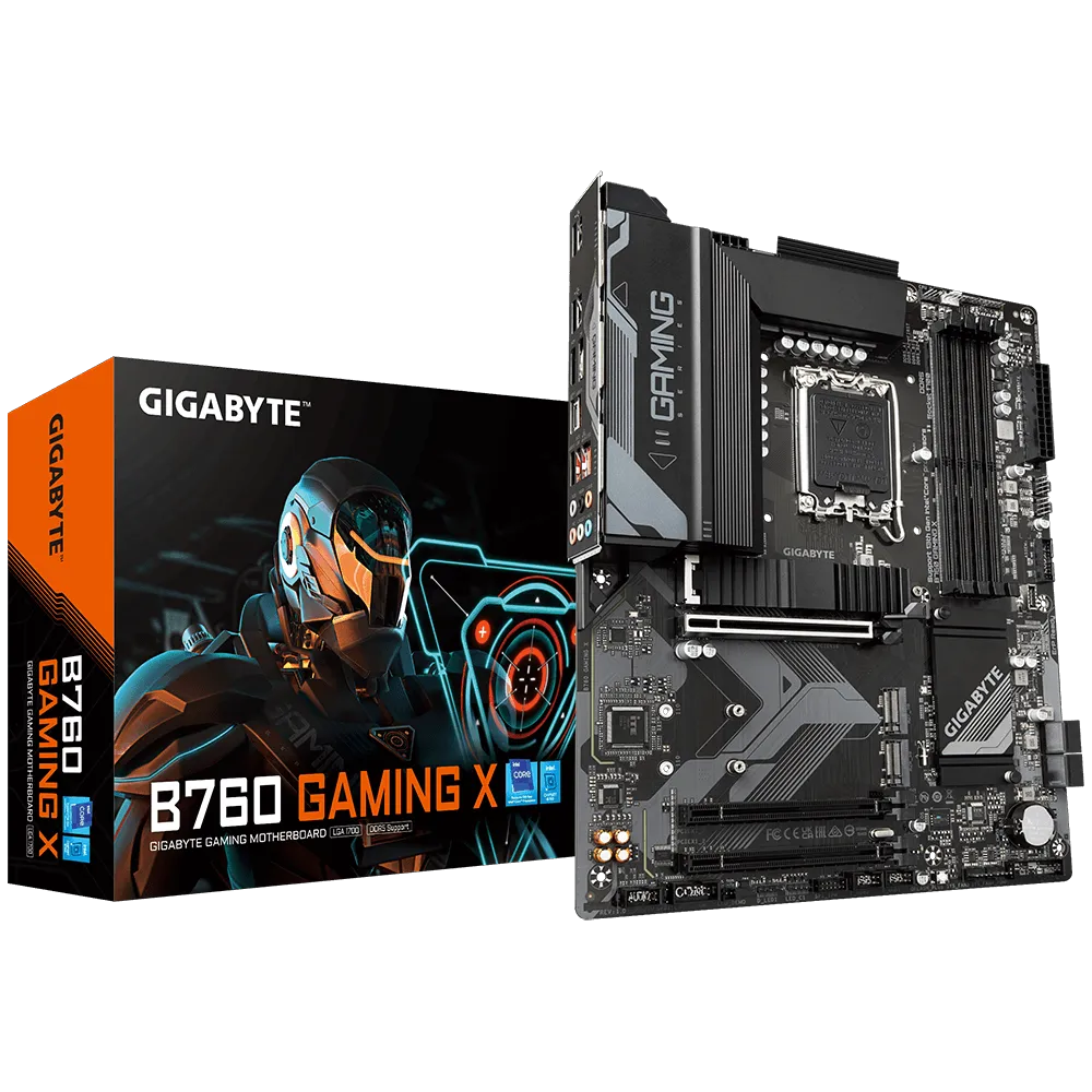 Best Price Gigabyte B760 GAMING X 14th Gen Intel Motherboard In Pakistan - mbatraders (1)