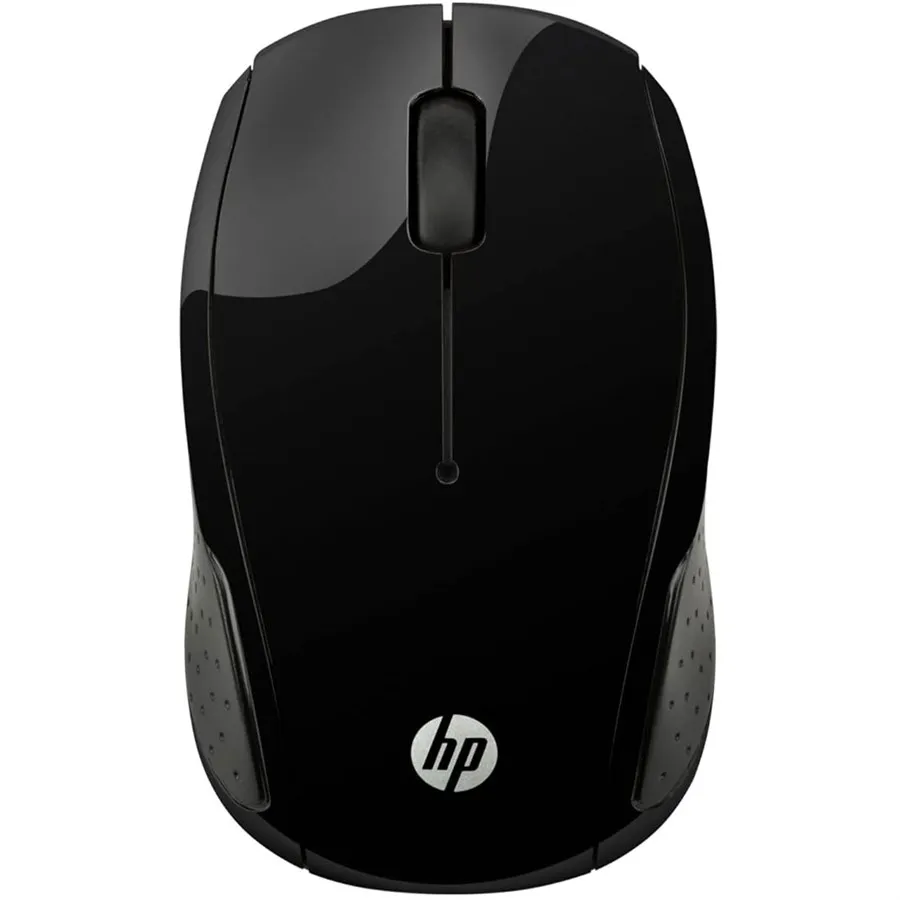 Best Price HP 200 Black 2.4 GHz USB Wireless Mouse In Pakistan - mbatraders (1)
