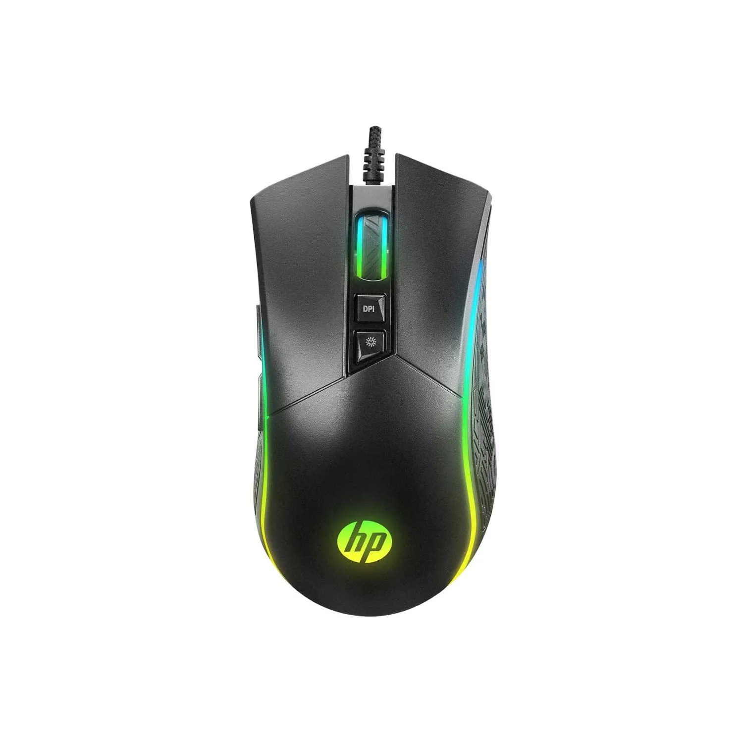Best Price HP M220 Wired USB Optical Gaming Mouse Black In Pakistan - mbatraders (1)