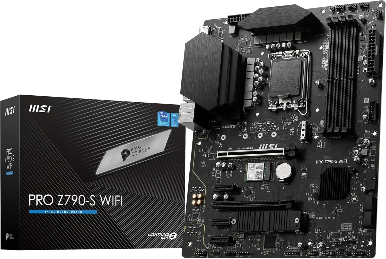 Best Price MSI PRO Z790-S WiFi ProSeries DDR5 Gaming Motherboard In Pakistan - mbatraders (1)