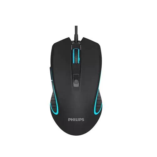 Best Price Philips G413 Wired Gaming Mouse With LED Lighting and RGB Effects In Pakistan - mbatraders (1)