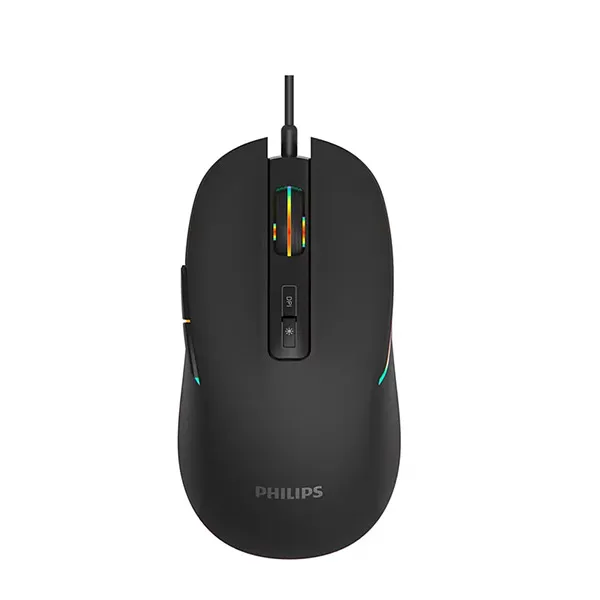 Best Price Philips G414 Black RGB Gaming Mouse In Pakistan - mbatraders (1)