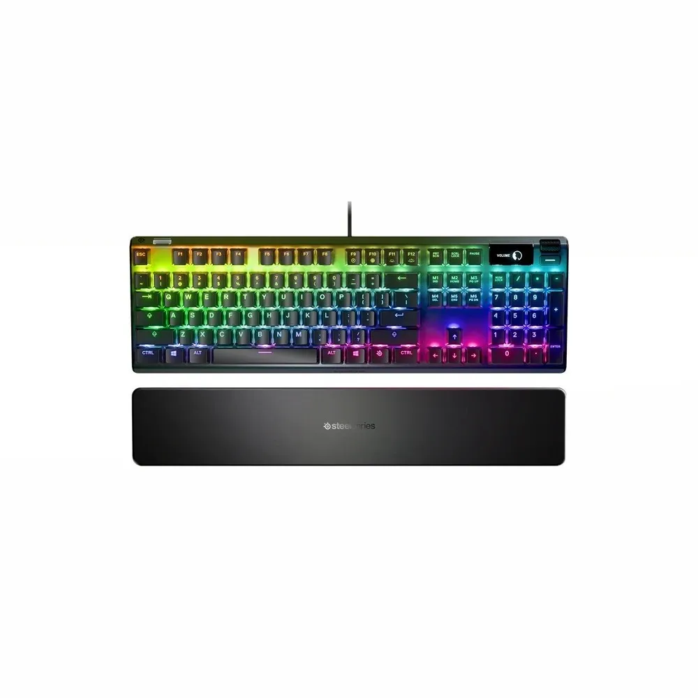 Best Price SteelSeries Apex 7 Mechanical Gaming Keyboard Red Switches In Pakistan - mbatraders (1)