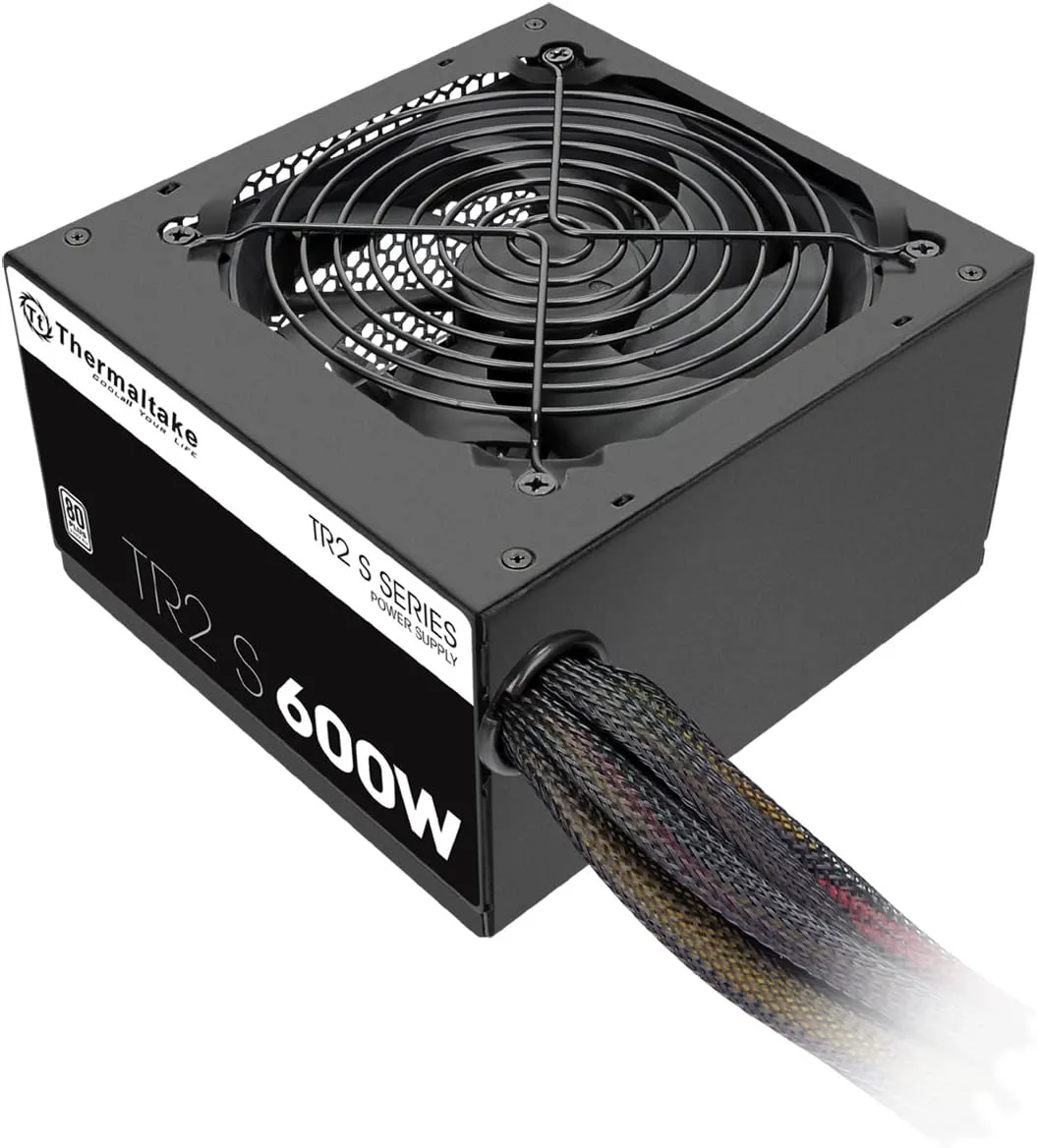 Best Price ThermalTake TR2 S 600W 80PLUS 120MM Fan Power Supply PSU In Pakistan - mbatraders (2)