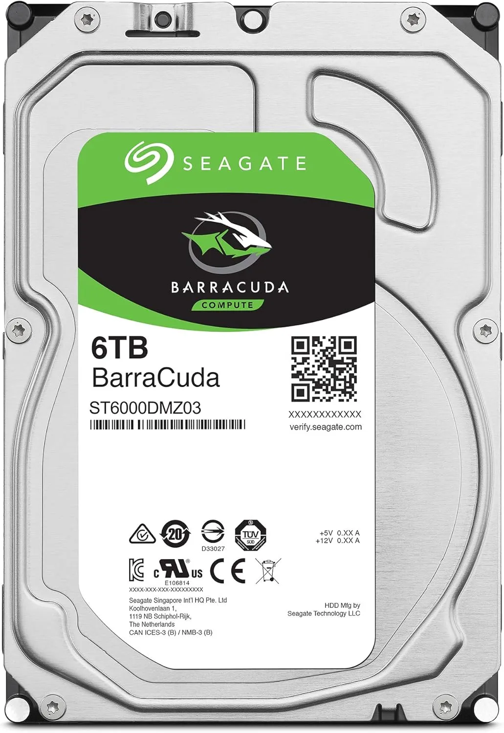 Best Price Western Digital, Seagate 6TB 5400 RPM SATA 6 Gbs 256 MB Cache 3.5 PC Internal Hard Drive HDD In Pakistan - mbatraders (1)
