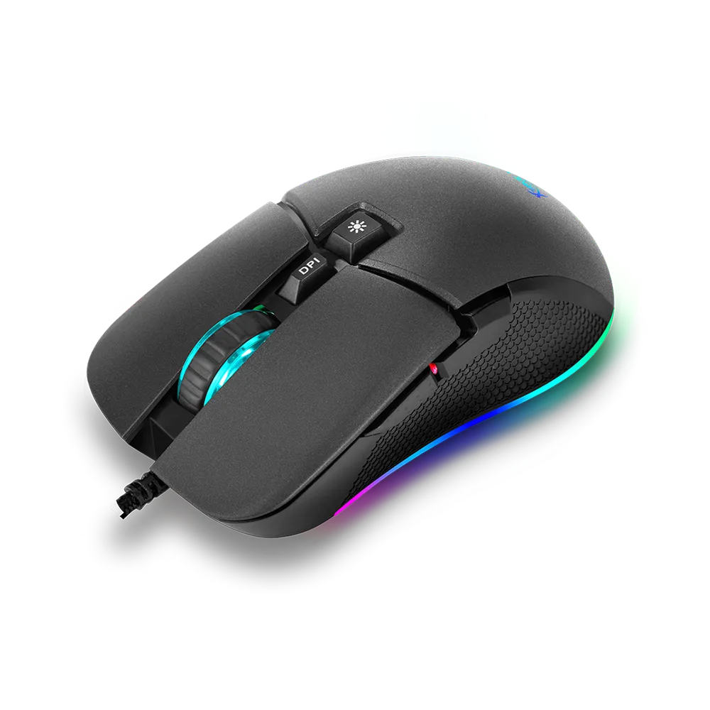 Best Price Xtrike GM-310 Me 7D 7 Colors Mode Black RGB Gaming Mouse In Pakistan - mbatraders (1)