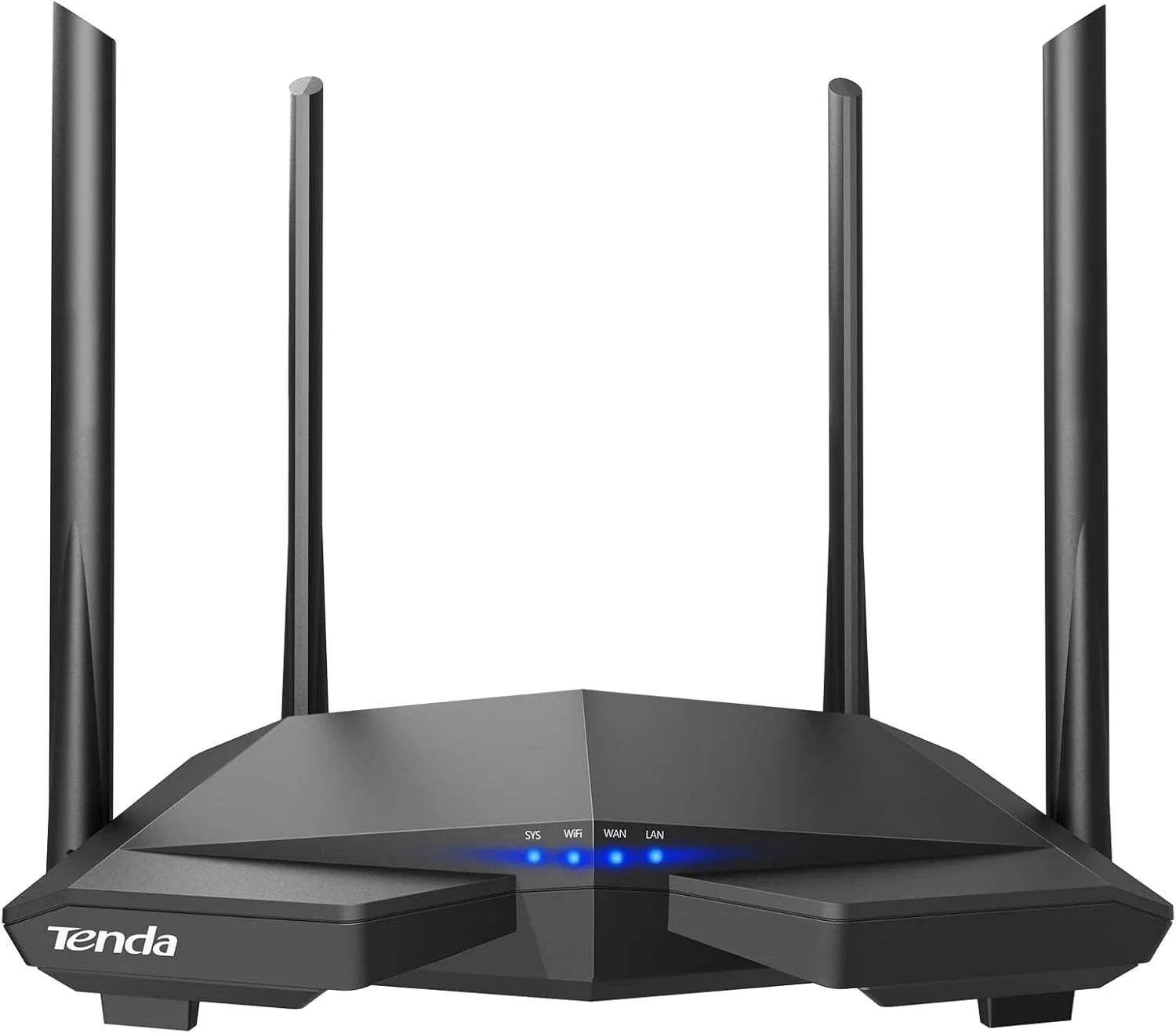 Best Price on Tenda AC6 AC1200 4 x 100 Mbps Fast Ethernet Ports Smart WiFi Router In Pakistan - mbatraders (1)