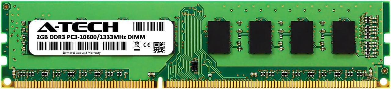 Buy at The Best Price A-Tech 2GB DDR3 1333MHz DIMM PC3-10600 UDIMM Non-ECC 1.5V CL9 240-Pin Desktop Computer RAM Memory In Pakistan - mbatraders.pk
