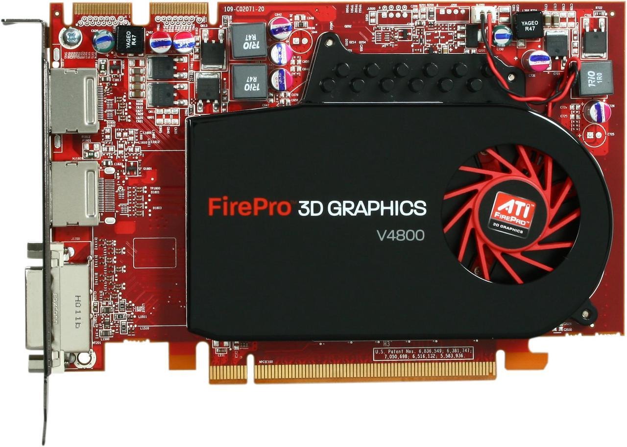 Buy at The Best Price AMD FirePro V4800 1GB GDDR5 128-Bit PCI Express 2.0 x16 Workstation Video Graphics Card In Pakistan - mbatraders (2)