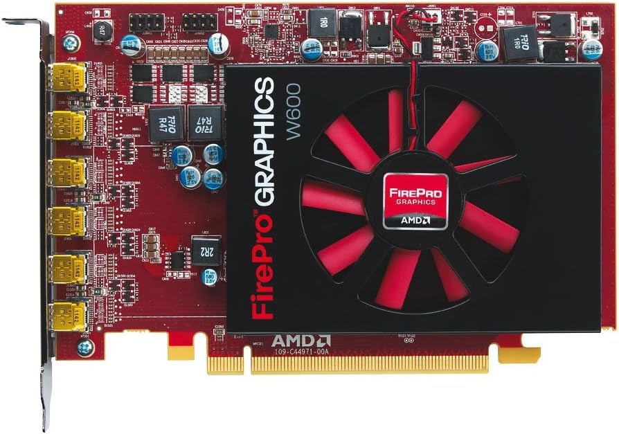 Buy at The Best Price AMD FirePro W600 2GB GDDR5 128-Bit 6 Mini DisplayPort Eyefinity 6 Edition PCI-Express Graphics Card In Pakistan - mbatraders (1)
