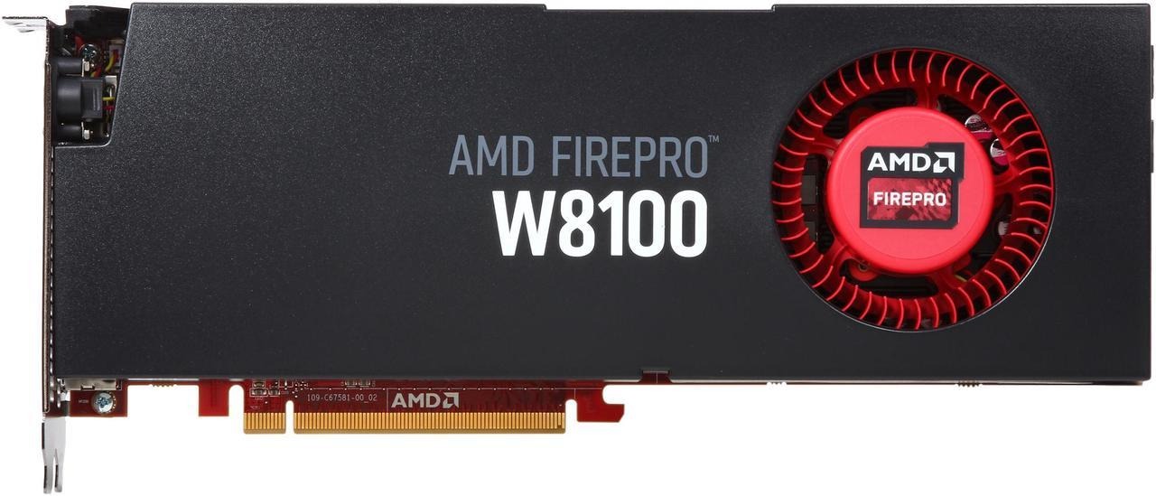Buy at The Best Price AMD FirePro W8100 8GB GDDR5 512-bit PCI Express 3.0 x16 CrossFire Supported Workstation Video Graphics Card In Pakistan - mbatraders (1)
