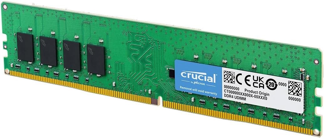Buy at The Best Price Crucial RAM 4GB DDR4 2400 MHz CL17 Desktop Memory RAM In Pakistan - mbatraders (1)