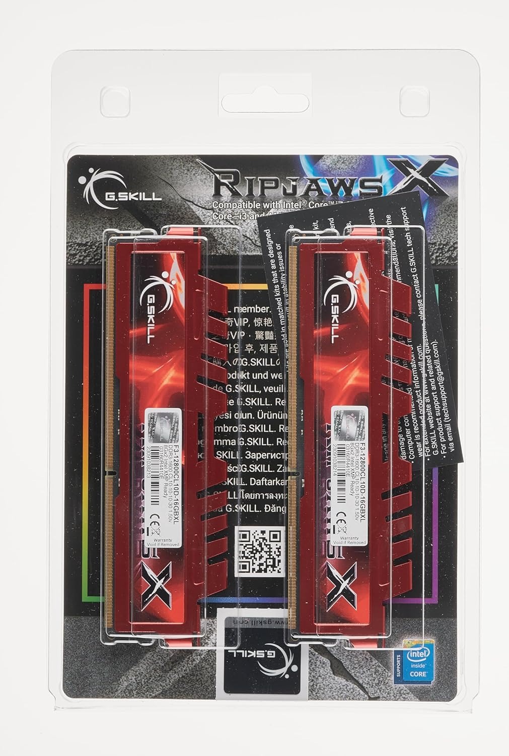 Buy at The Best Price G.SKILL RipjawsX Series (Intel XMP) DDR3 RAM 16GB (2x8GB) 1600MTs 1.50V Desktop PC Memory UDIMM (Used) In Pakistan - mbatraders (1)