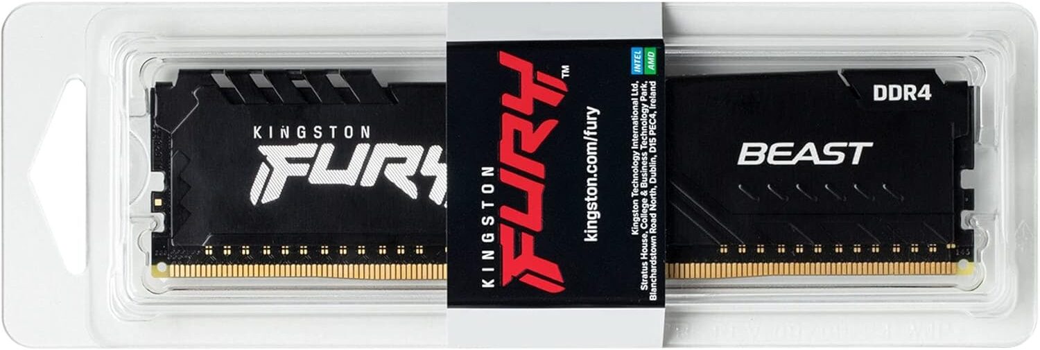 Buy at The Best Price Kingston Fury Beast 16GB 3200MHz DDR4 CL16 Single Module Desktop Memory RAM In Pakistan - mbatraders (1)