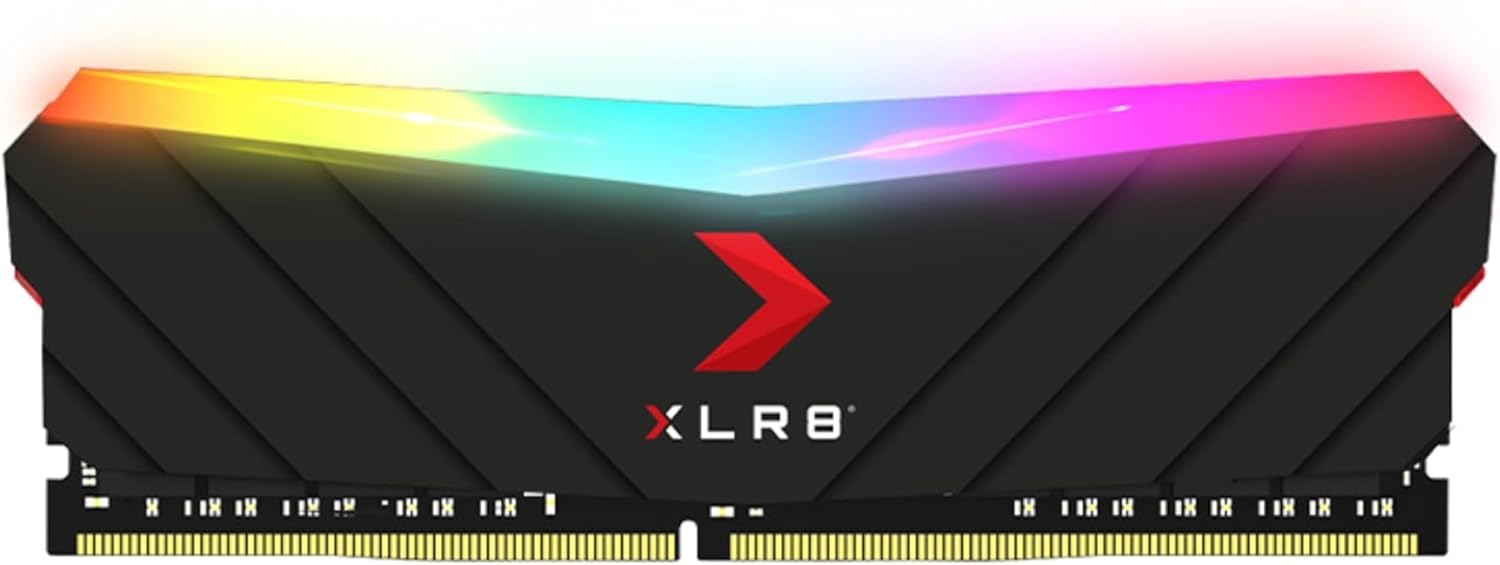 Buy at The Best Price PNY XLR8 Gaming 8GB DDR4 3200MHz (PC4-25600) CL16 1.35V RGB Desktop (DIMM) Memory RAM In Pakistan - mbatraders (2)