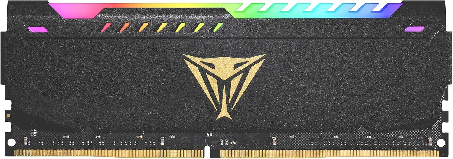 Buy at The Best Price Patriot Memory Viper Steel RGB DDR4 RAM 32GB (1X32GB) 3200MHz CL18 1.35v UDIMM Desktop Gaming Memory RAM Kit In Pakistan - mbatraders (1)