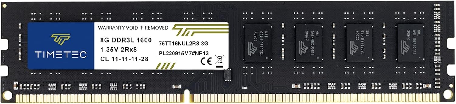 Buy at The Best Price Timetec 8GB DDR3 1600MHz (PC3-12800U) Non-ECC 2Rx8 Dual Rank 240 Pin UDIMM Desktop PC RAM In Pakistan - mbatraders (3)