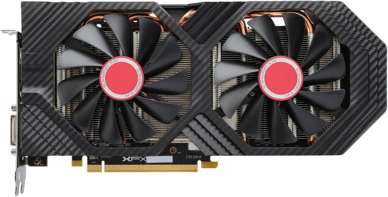 Buy at The Best Price XFX Radeon RX 580 8GB GDDR5 256-Bit DirectX 12 PCI Express 3.0 CrossFireX Support Gaming Video Graphics Card In Pakistan - mbatraders (1)