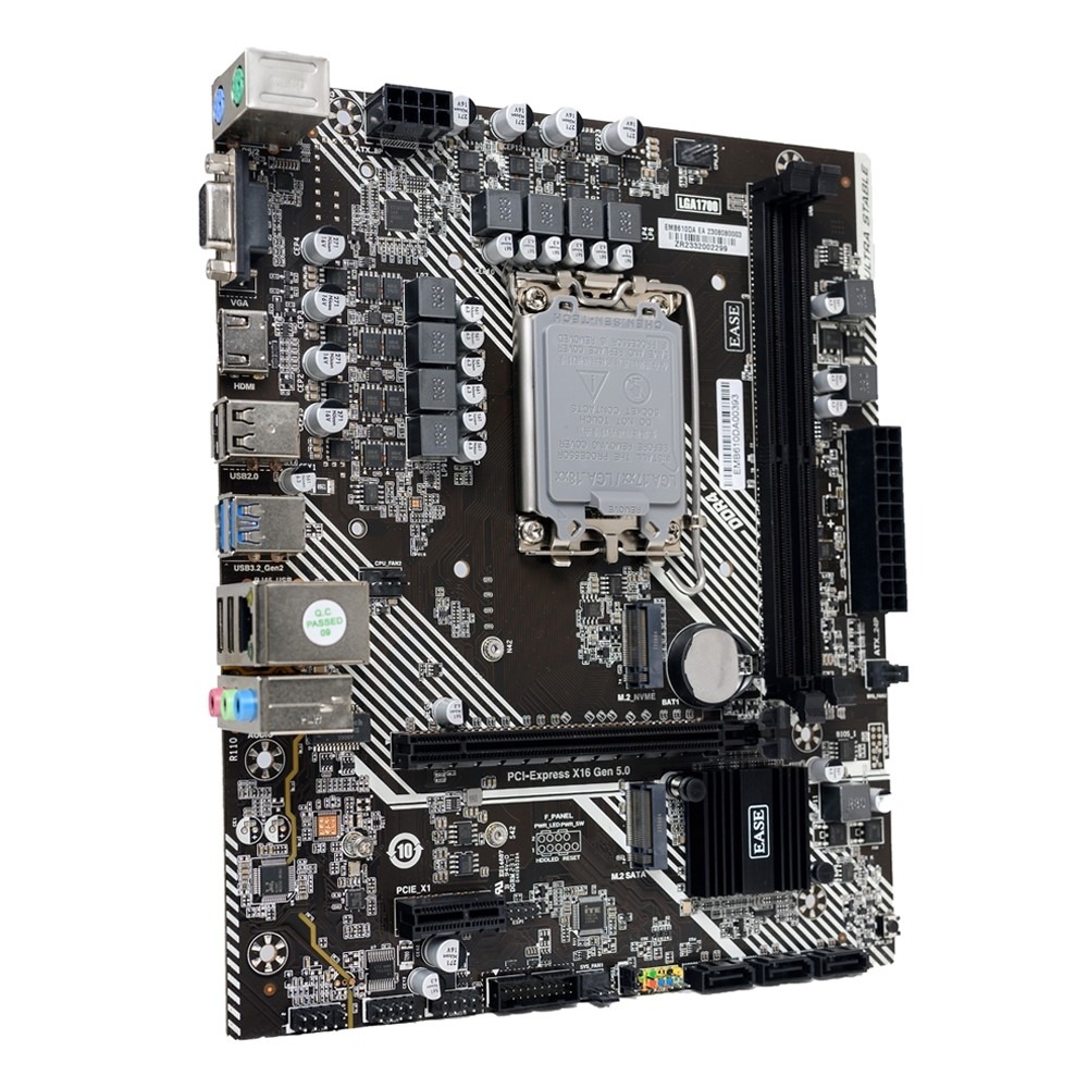 EASE EMB610DA DDR4 Intel LGA1700 Gaming Motherboard - mbatraders (1)