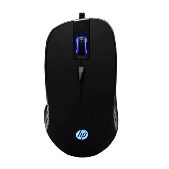 HP G100 2000DPI Wired Optical USB Gaming Mouse Black