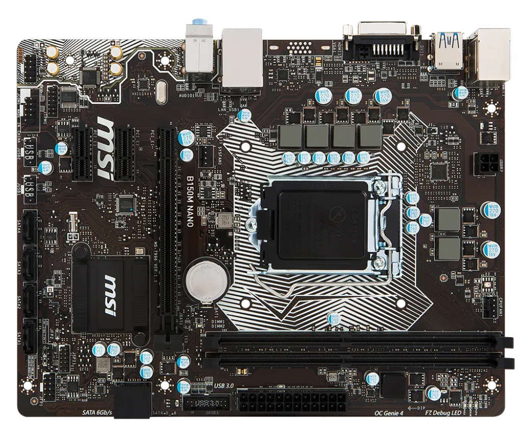 MSI B150M M3 Budget Gaming Motherboard - motherboard (1)