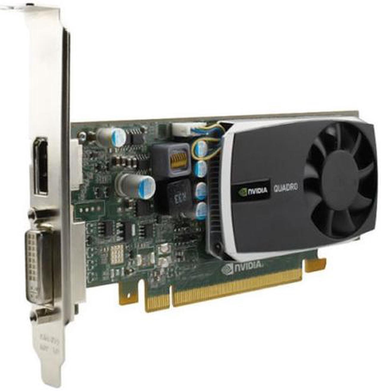 Nvidia Quadro 600 1GB DDR3 128-bit PCIe 2.0 x16 Video Graphics Card - mbatraders (1)