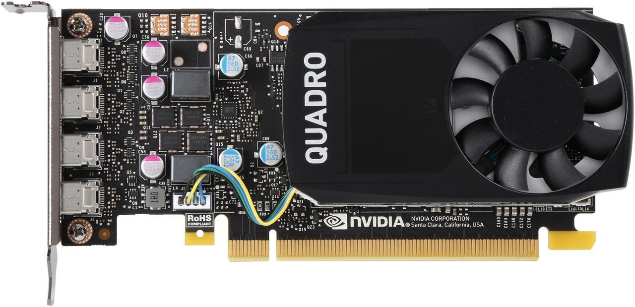 PNY Nvidia Quadro P600 2GB GDDR5 128-bit PCI Express 3.0 x16 Video Graphics Card - mbatraders (1)