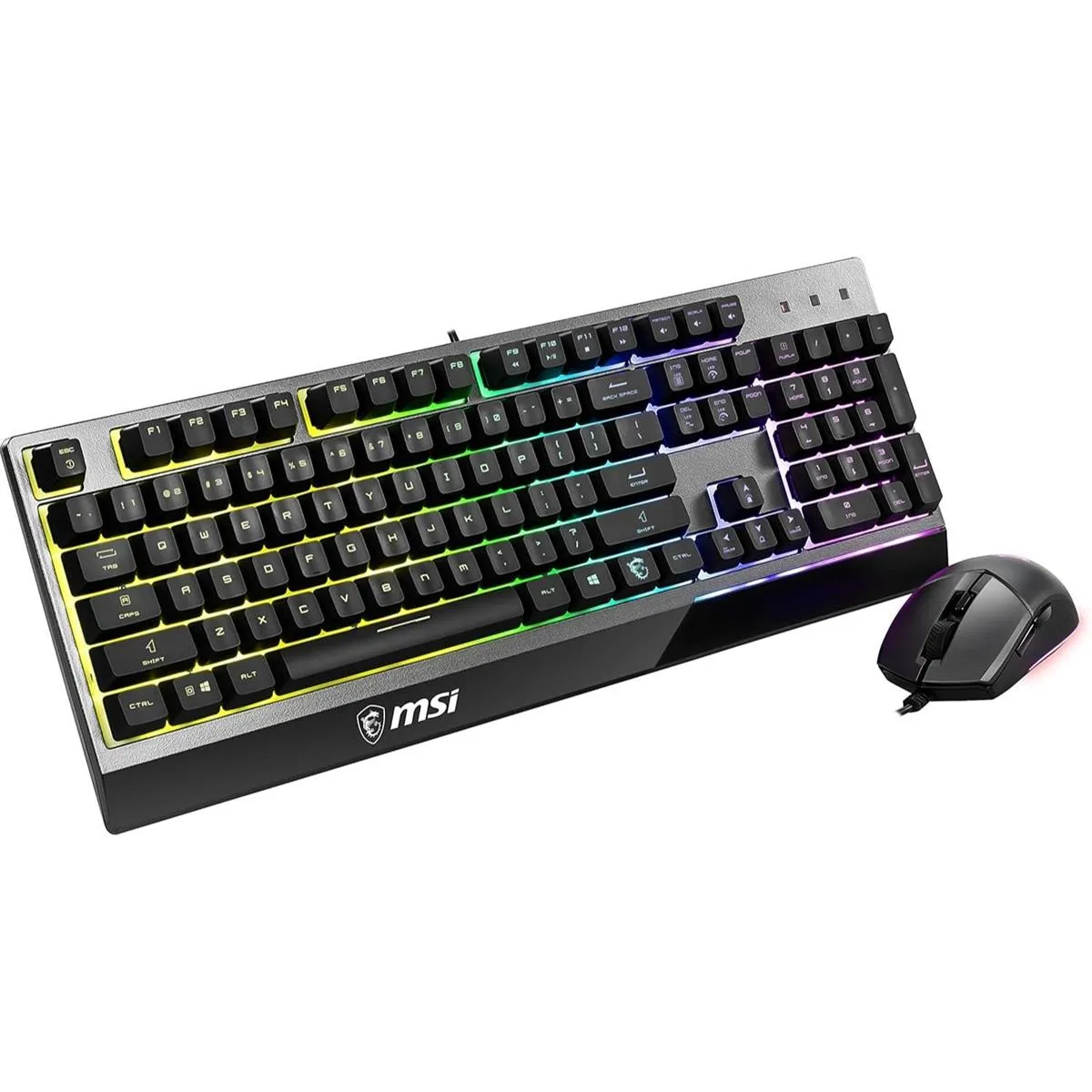 Best Price MSI Vigor GK30 Combo 6-Zone RGB Gaming Keyboard & GM11 Mouse In Pakistan - mbatraders (1)