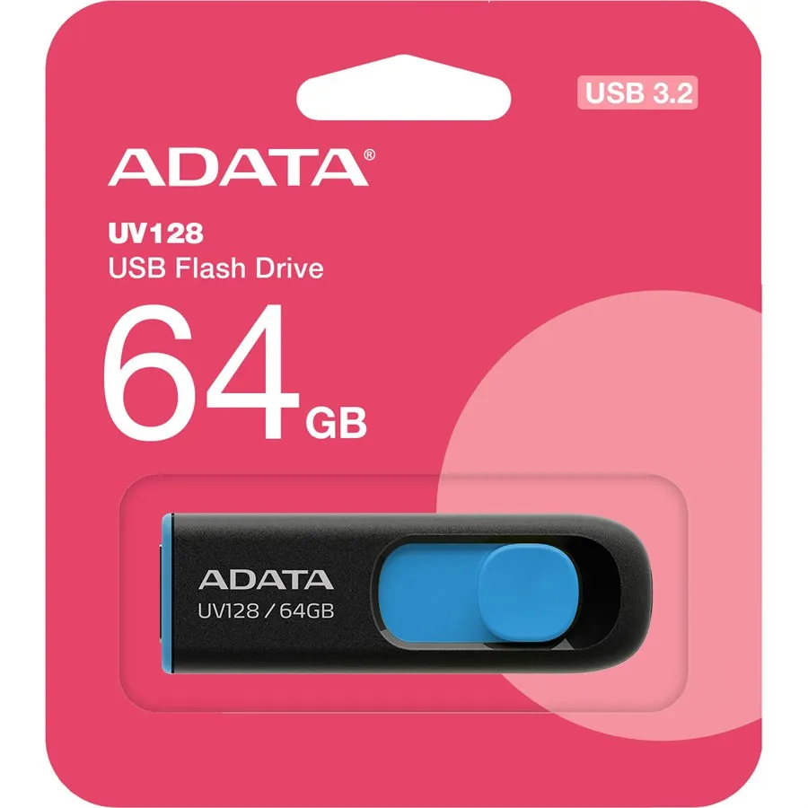 Best Price On ADATA UV128 64GB 3.2 USB Flash Drive In Pakistan - mbatraders (1)