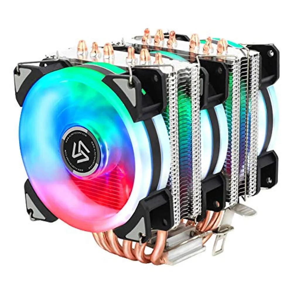 Best Price On Alseye AS-GH906-3 DR90 RGB Gaming PC CPU Air Cooler In Pakistan - mbatraders (1)