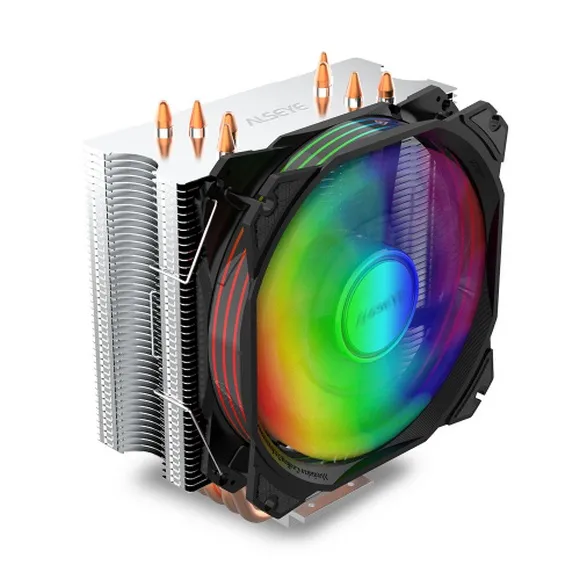 Best Price On Alseye M120 SE Max Series 120mm RGB Gaming PC CPU Air Cooler In Pakistan - mbatraders (1)