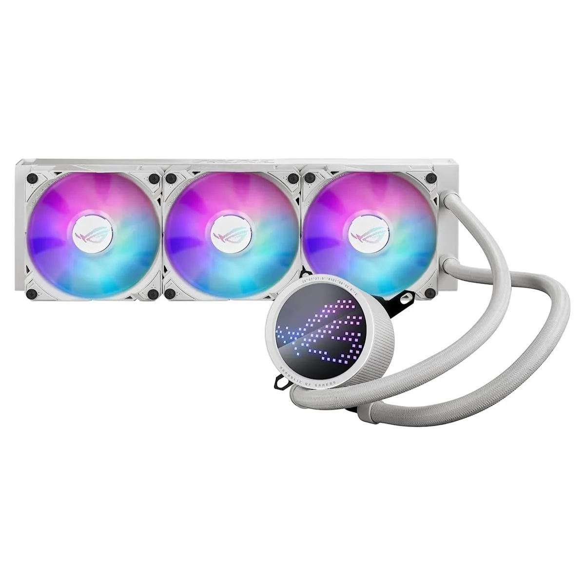 Best Price On Asus Rog Ryuo III 360 ARGB AIO White Liquid CPU Cooler In Pakistan - mbatraders (1)