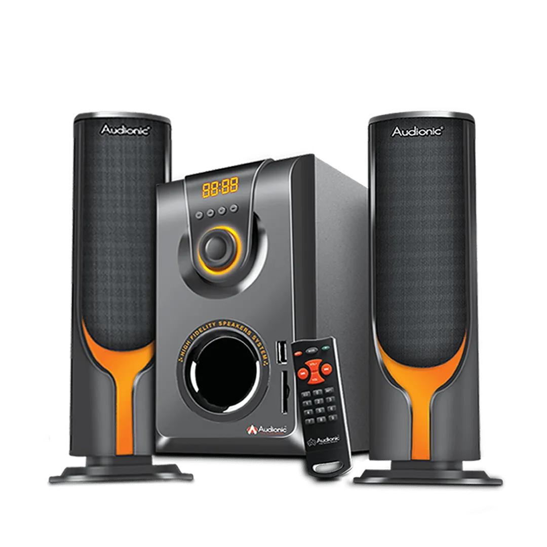 Best Price On Audionic AD7000 Plus 2.1 Channel Multimedia Woofer Speaker In Pakistan - mbatraders (1)