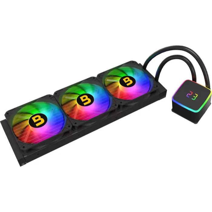 Best Price On Boost Hydra Pro 360mm ARGB AIO Liquid PC CPU Cooler In Pakistan - mbatraders (1)