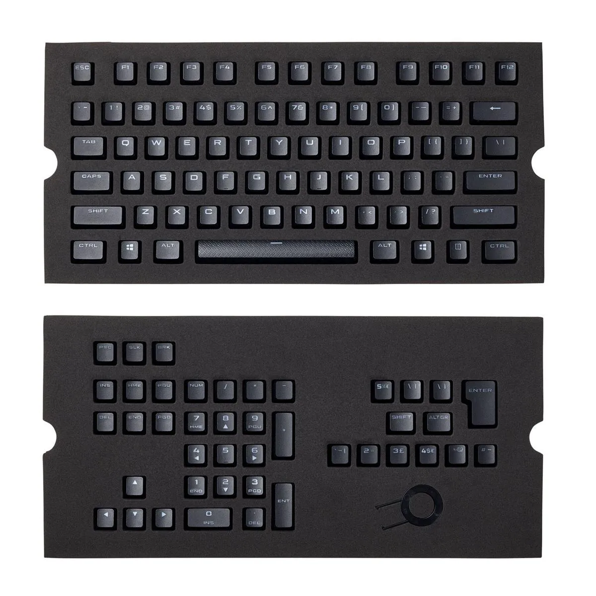 Best Price On Corsair Gaming PBT Black Double-Shot Keycaps Full 104105-Keyset In Pakistan - mbatraders (1)