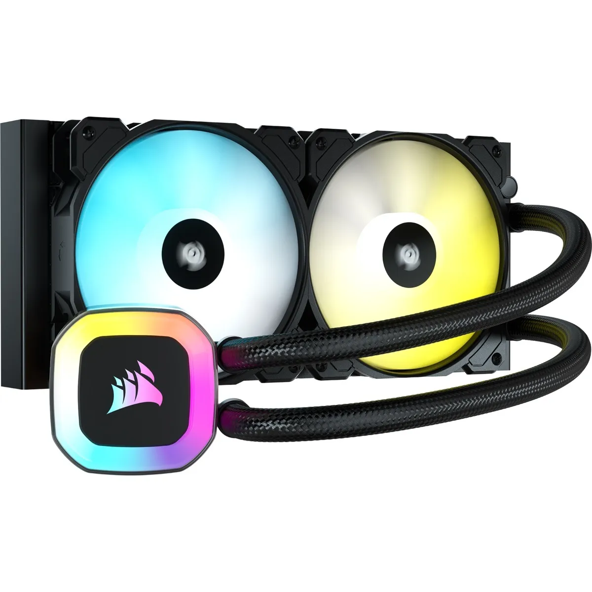 Best Price On Corsair H100 RGB 240mm Liquid Gaming PC CPU Cooler In Pakistan - mbatraders (1)