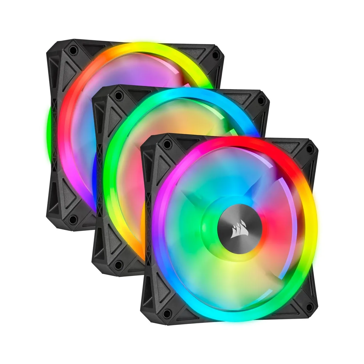 Best Price On Corsair QL Series, Ql120 RGB, 120mm RGB LED PC Case Fan In Pakistan - mbatraders (1)